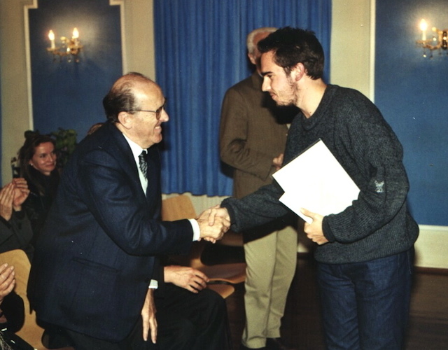 con L.F. Tagliavini and G. Leonhardt al Concorso Internazionale J.J. Fux Competition (3° premio) Graz 2002